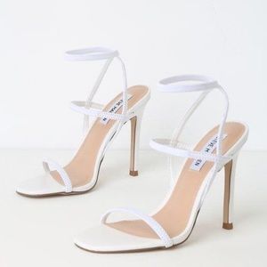 Steve Madden White High heel sandals